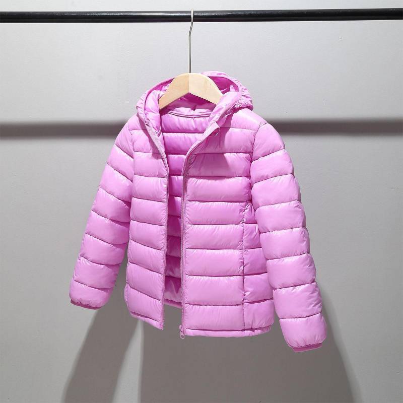 Chlidren Jungen Mädchen Wintermäntel Jacke Kinder Schnee Hoodie Kleidung 160 violett von Joom DACH