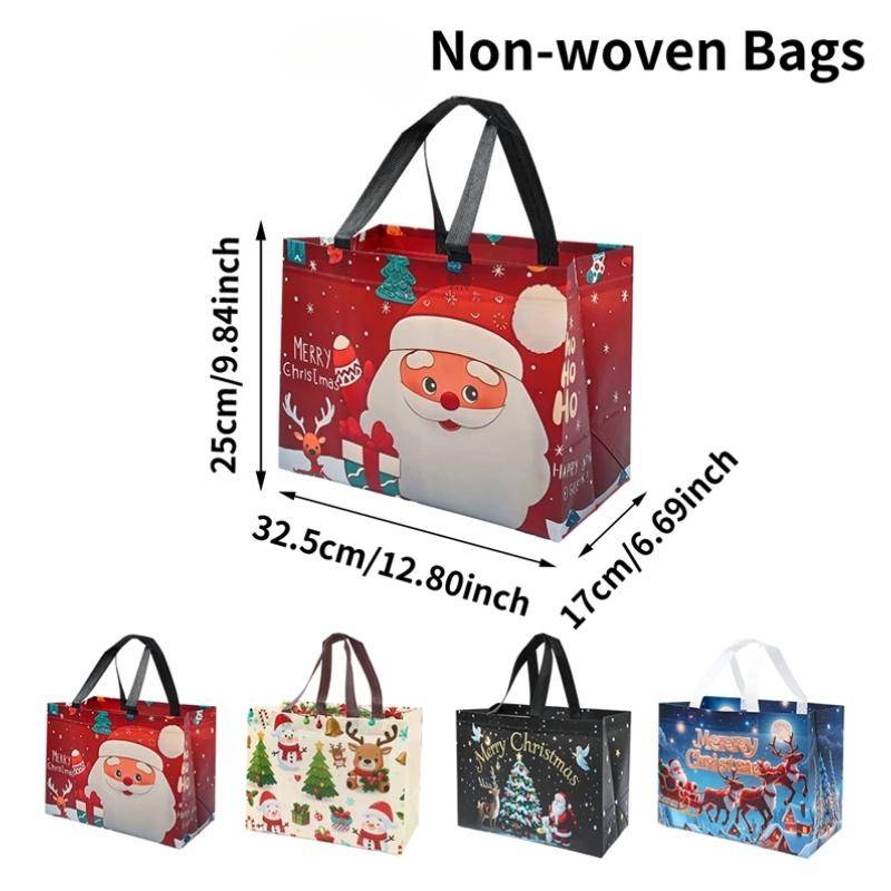 Weihnachtsgeschenktüten Weihnachtsfeier Dekoration Kinder Gastgeschenke 2025 Weihnachten Weihnachtsmann Handtaschen Navidad Natal Neujahrsgeschenk 2026 von Joom DACH