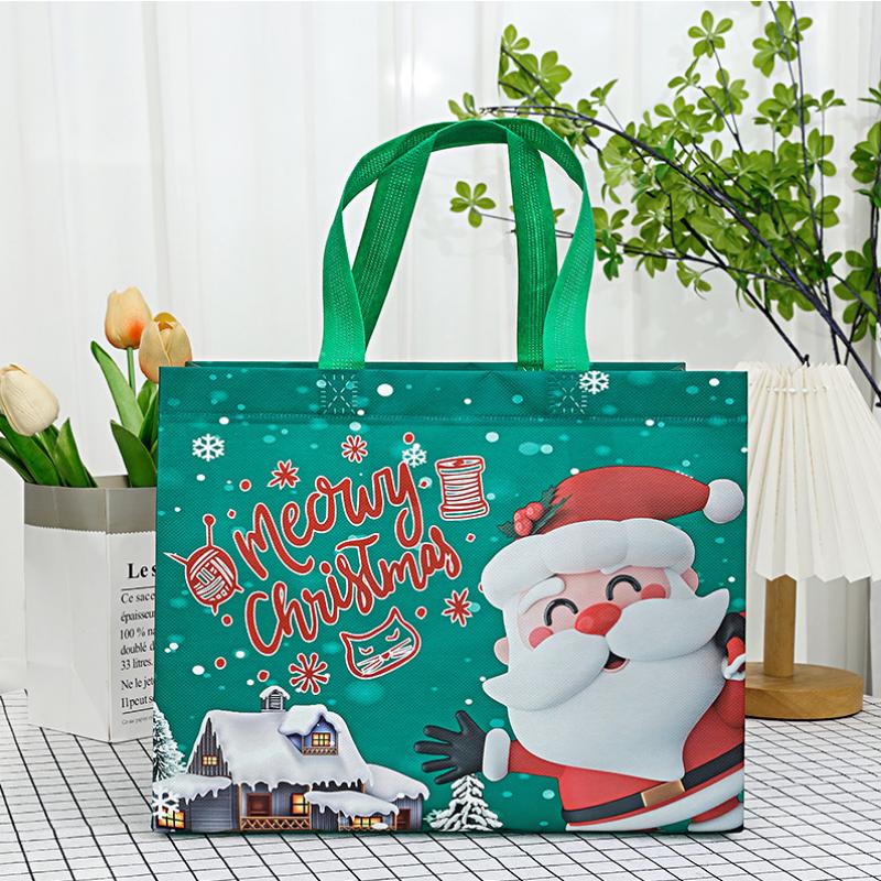 Weihnachtsgeschenktüten Weihnachtsfeier Dekoration Kinder Gastgeschenke 2025 Weihnachten Weihnachtsmann Handtaschen Navidad Natal Neujahrsgeschenk 2026 von Joom DACH