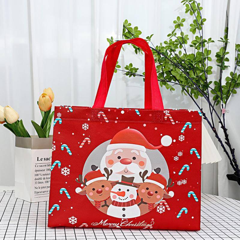 Weihnachtsgeschenktüten Weihnachtsfeier Dekoration Kinder Gastgeschenke 2025 Weihnachten Weihnachtsmann Handtaschen Navidad Natal Neujahrsgeschenk 2026 von Joom DACH