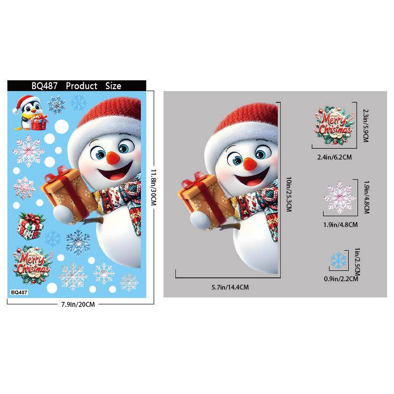 Weihnachtsglasaufkleber Lebkuchenmann Schneemann Schneeflocke Dekorative Aufkleber Weihnachtsfeierdekoration Weihnachtsmann Elektrostatische Aufkleber 30x20cm Weihnachtsglasaufkleber Lebkuchenmann Schneemann Schneeflocke Dekorative Aufkleber Weihnachtsfeierdekoration Weihnachtsmann Elektrostatische Aufkleber 30x20cm von Joom DACH