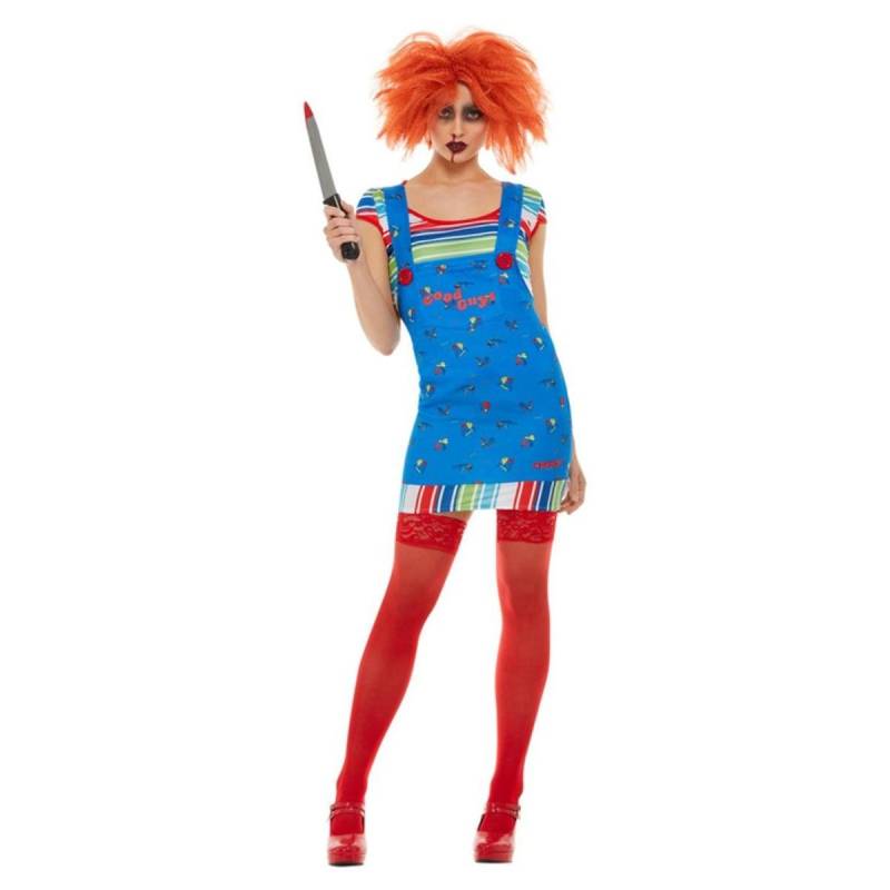 Chucky Damenkostüm S blau Chucky Damenkostüm S blau von Joom DACH