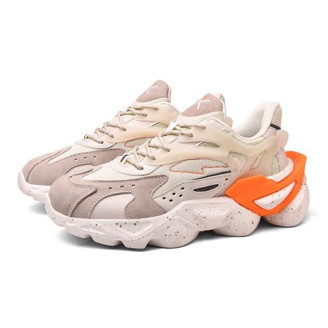 Chunky Sneakers Herrenschuhe Designer Trendy Casual Walking Schuhe Leichte atmungsaktive Herren Sport Laufschuhe Tenis Trainer 44 von Joom DACH