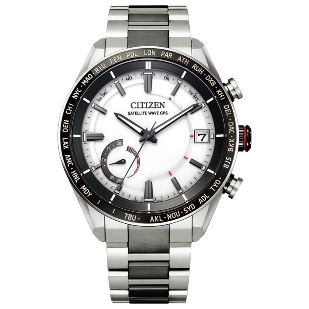[Citizen] Atessa F150 Eco-Drive Eco-Drive GPS Satellitenradio Uhr Direktflug ACT Line CC3085-51A Herren Weiß von Joom DACH