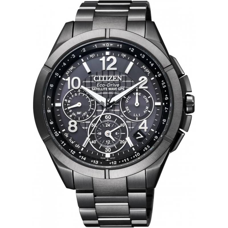 [Citizen] Atessa F900 Eco-Drive Eco-Drive GPS Satellitenradio Uhr Schwarz Titanium Serie Double Direct Flight CC9075-52F Herren von Joom DACH
