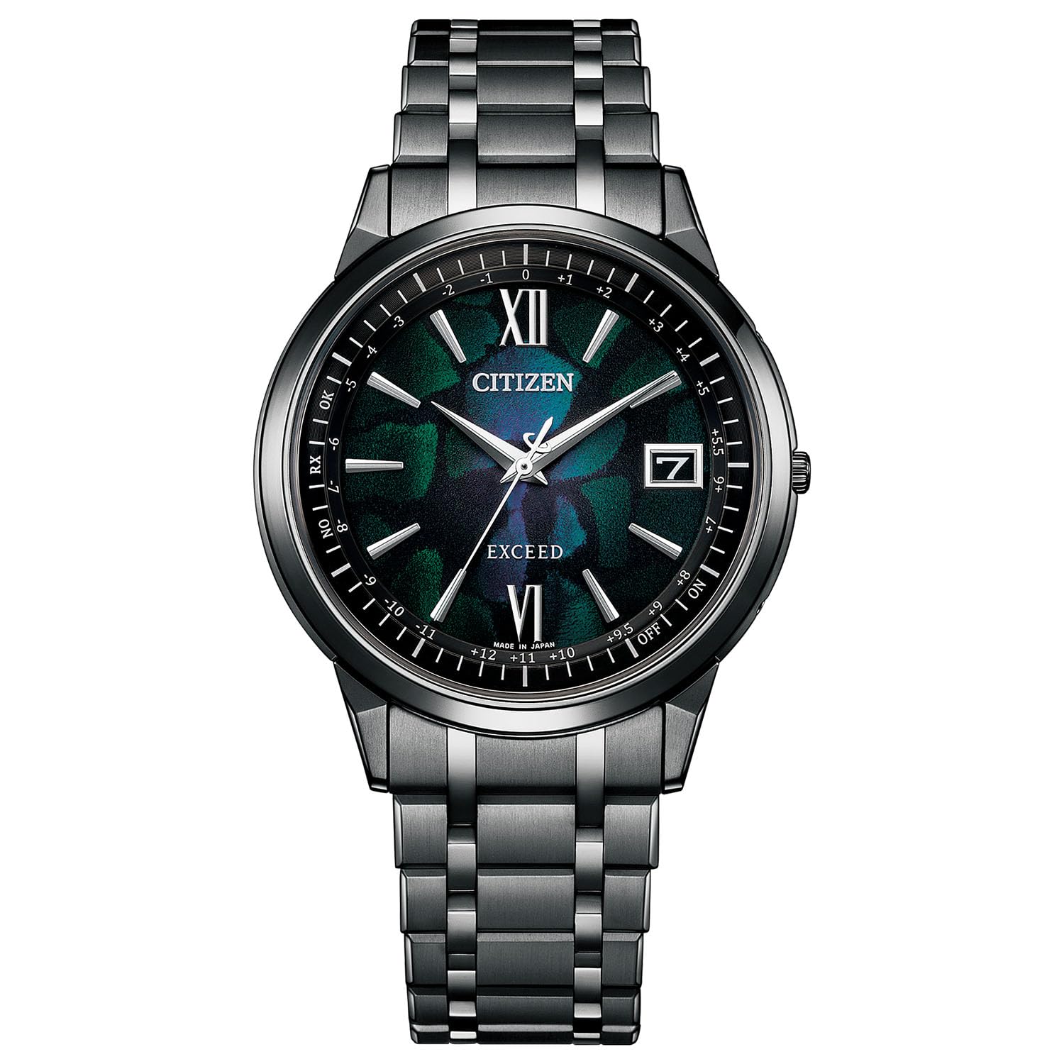[Citizen] Uhr Exceed [CITIZEN] Markenuhr 100th Anniversary Limitiertes Modell Eco Drive Funkuhr Wasserdicht CB1146-64E Herren Schwarz von Joom DACH
