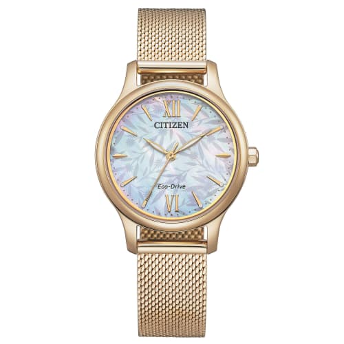 Citizen Uhr of Collection EM0892-80D Damen rosa, Armband von Joom DACH