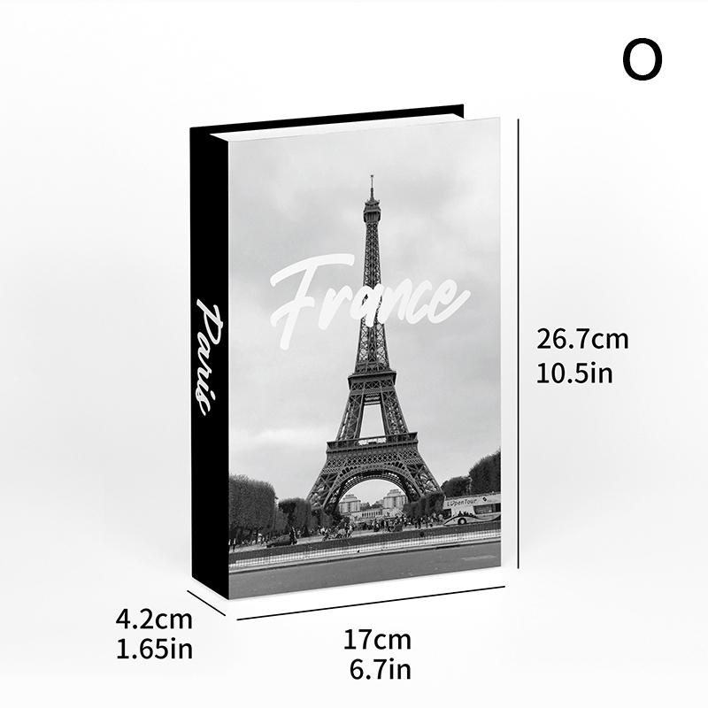 City Deko-Bücher für Dekoration Couchtisch Moderne Heimdekoration Bücher Schlichtheit Ausstellungsbuch Paris London York von Joom DACH