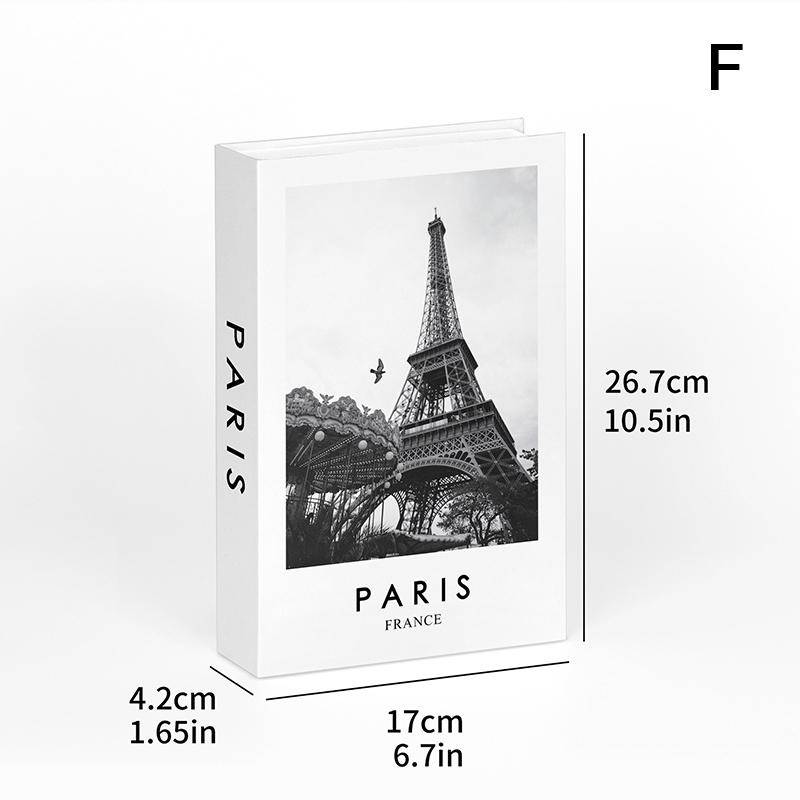 City Deko-Bücher für Dekoration Couchtisch Moderne Heimdekoration Bücher Schlichtheit Ausstellungsbuch Paris London York von Joom DACH