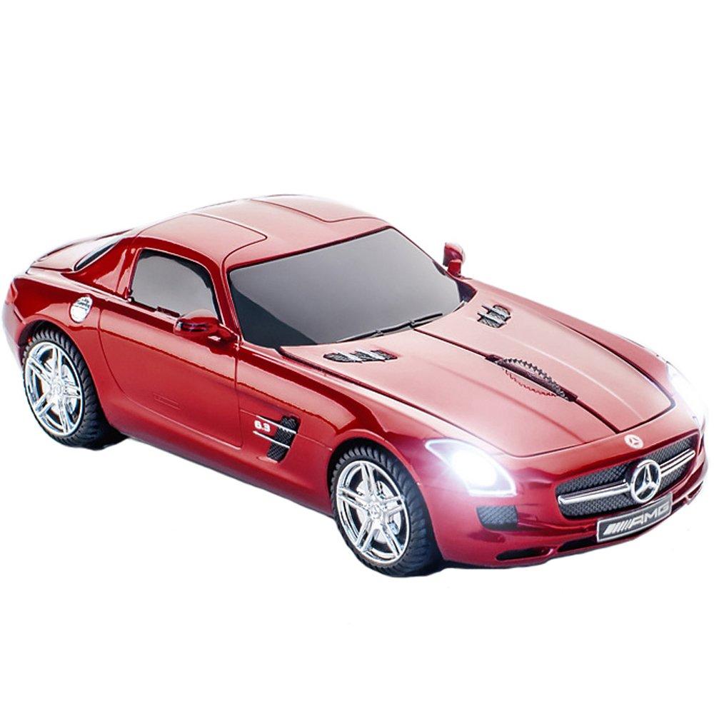 Click-Car-Maus Funkmaus Mercedes SLS AMG Saphirrot 660257 von Joom DACH