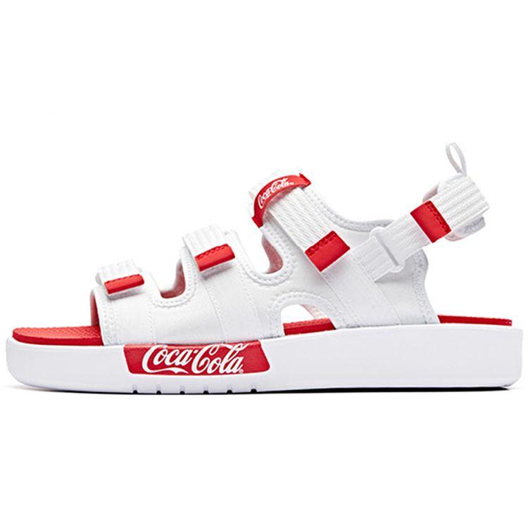Coca-Cola, Anta Coca-Cola X Anta Strandsandalen Damen Sandalen Weiß 92926971A-9 36 von Joom DACH