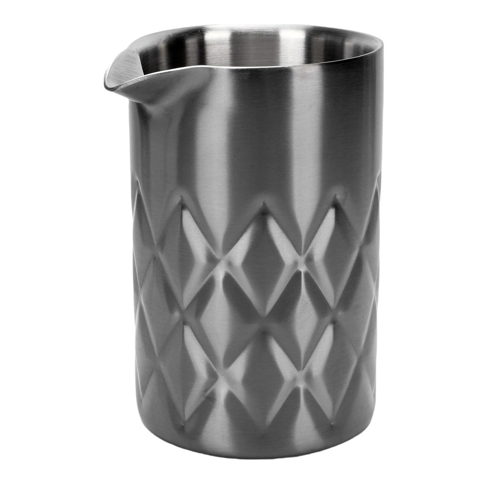Cocktail-Rührglas 540ml Doppelwandig 304 Edelstahl Kannen-Design Barkeeper-Gläser L(for 6.5-9kg) von Joom DACH