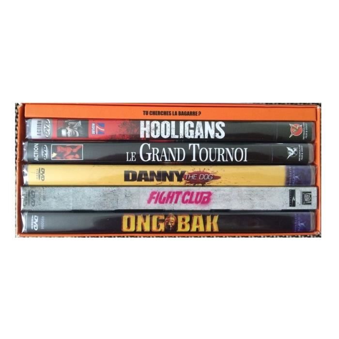 Coffret 5 DVD Tu cherches la bagarre LE GRAND TOURNOI / HOOLIGANS / DANNY THE GOG / FIGHT CLUB / ONG BAK von Joom DACH