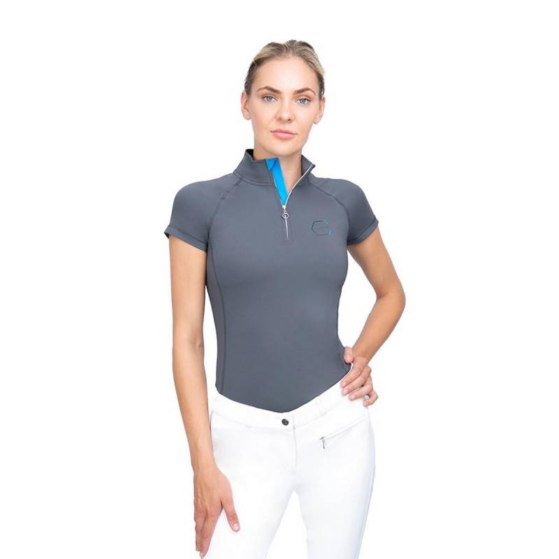Coldstream Midlem Kurzarm-Basisschicht-Oberteil für Damen/Damen XS grau von Joom DACH