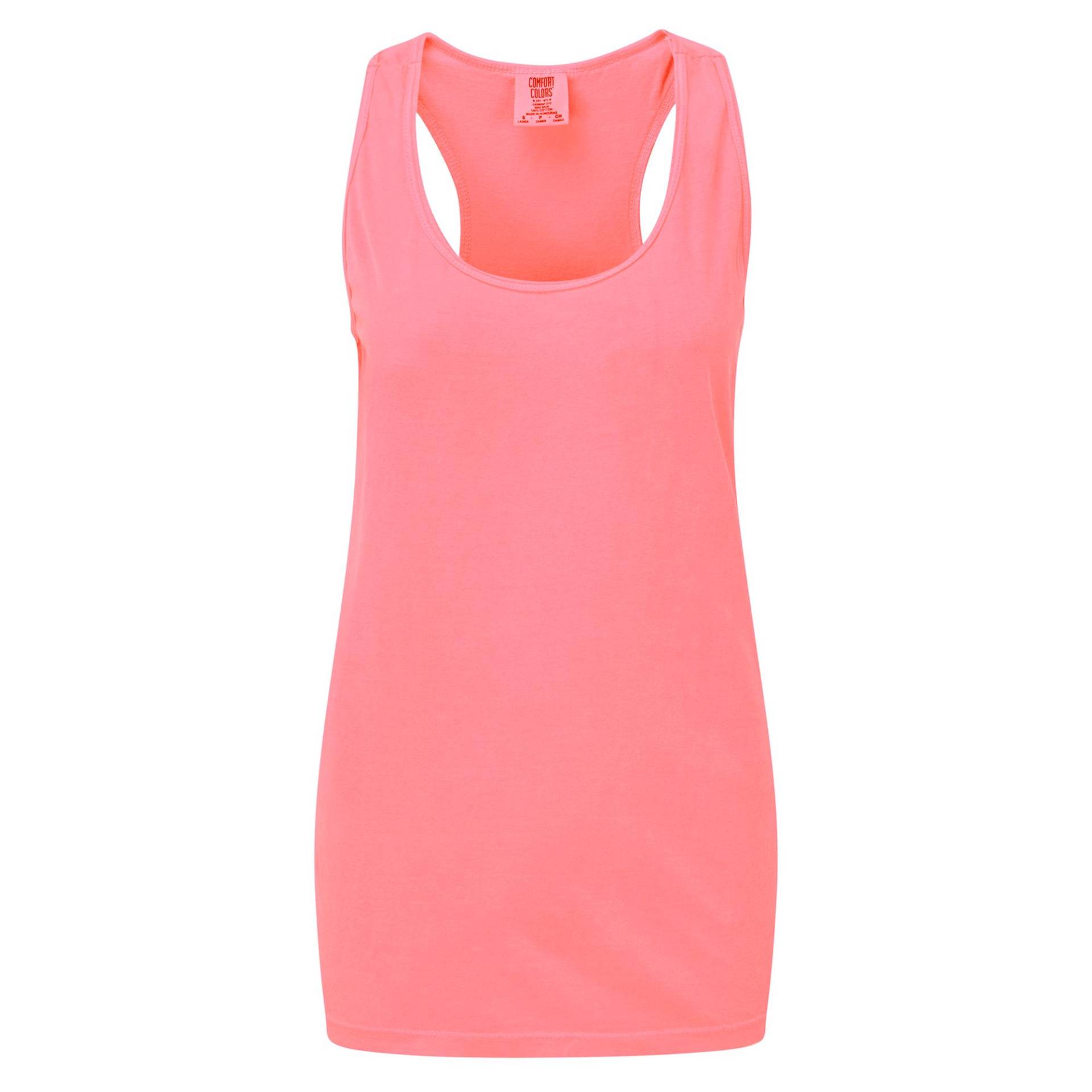 Comfort Colors Damen / Damen Racer Back Ärmellose Weste XS rosa von Joom DACH
