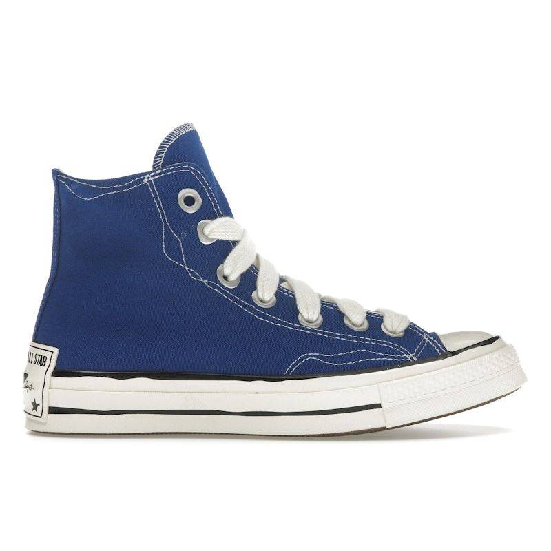 Converse Chuck 70 High Sketch - Blaue Unisex-Sneaker Weiß Schwarz A08523C 51.5 von Joom DACH