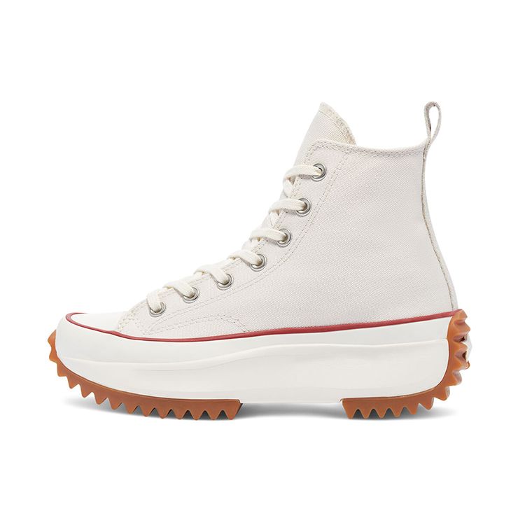 Converse Run Star Hike High Pergament Gummi Honig Unisex Sneaker Creme Reiher 171126C 37.5 von Joom DACH