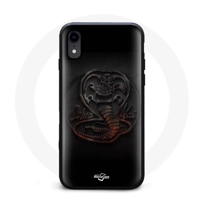 Hülle für iPhone XS Cobra Kai Serie Logo Poster von Joom DACH