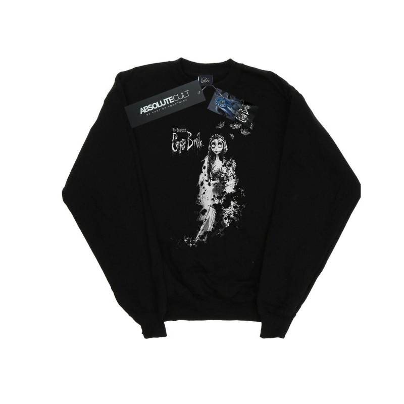 Corpse Bride Mädchen Distressed Bride Sweatshirt 9-11 Years schwarz von Joom DACH