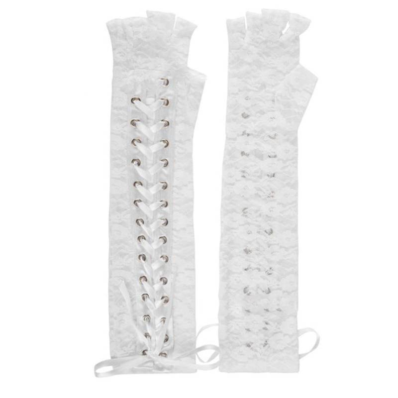 Cosplay Handschuhe 1 Paar Halloween Retro Damen Lange Handschuhe Gothic Spitze Fingerlos One Size Cosplay Handschuhe 1 Paar Halloween Retro Damen Lange Handschuhe Gothic Spitze Fingerlos One Size von Joom DACH