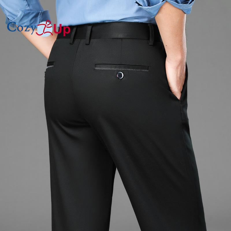Cozy Up Herren Businesshose, schmal, gerade, Stretch, vielseitig einsetzbar, formelle Freizeithose 33 schwarz Cozy Up Herren Businesshose, schmal, gerade, Stretch, vielseitig einsetzbar, formelle Freizeithose 33 schwarz von Joom DACH