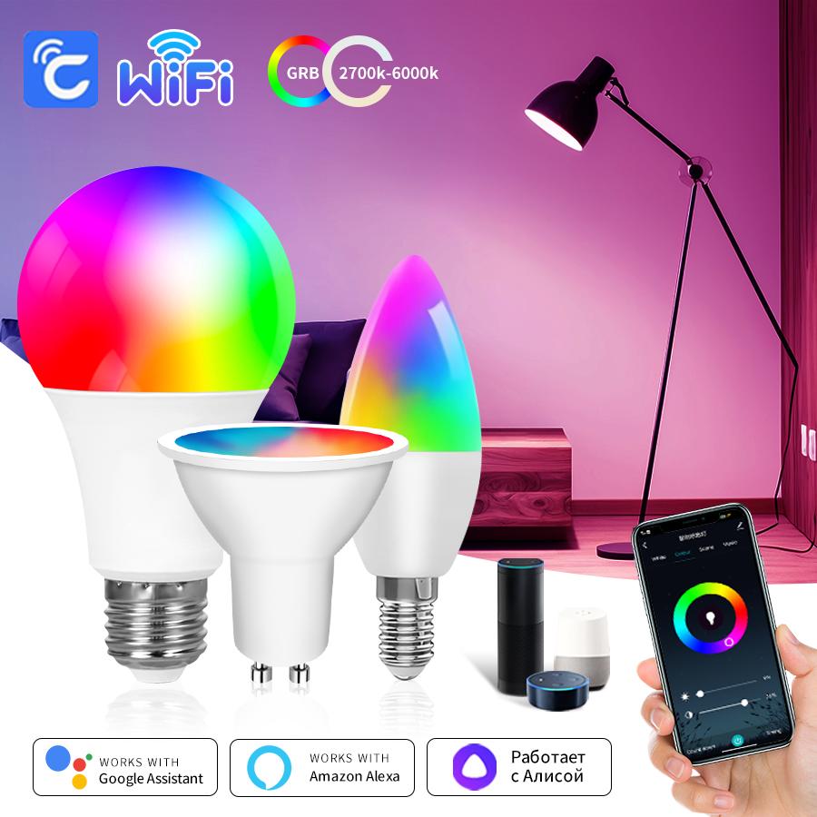 Cozylife Wifi Bluetooth Smart Glühbirne LED Glühbirne E27 RGB CW WW Alexa Led Lampe 110V 220V Smart Lampen für Google Assisatnt Lichter von Joom DACH