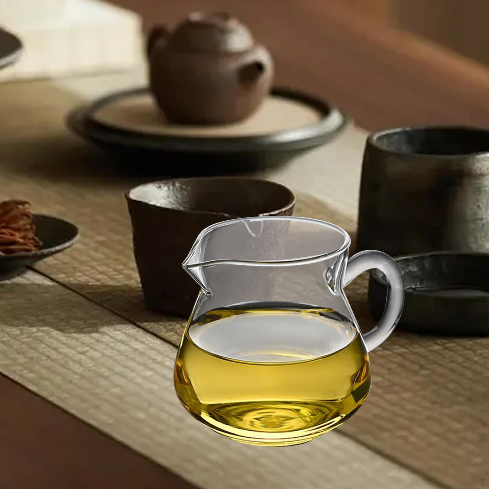 Creamer Pitcher Mini Karaffe Kaffee Becher Glaswaren Drinkware Milch Krug Topf Transparent 250ml 7x5.5x8.3cm von Joom DACH