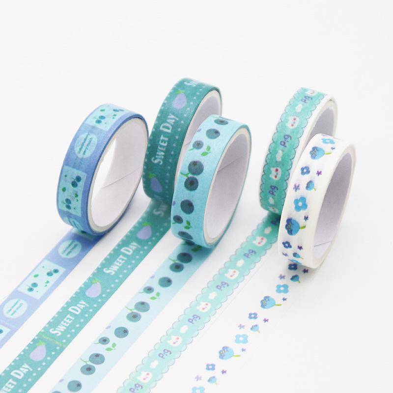 Creative Forest Aquarell-Papierklebeband-Set mit geometrischem Muster – 5 Rollen für selbstgemachte Schreibwaren und Notizbücher Creative Forest Aquarell-Papierklebeband-Set mit geometrischem Muster – 5 Rollen für selbstgemachte Schreibwaren und Notizbücher von Joom DACH