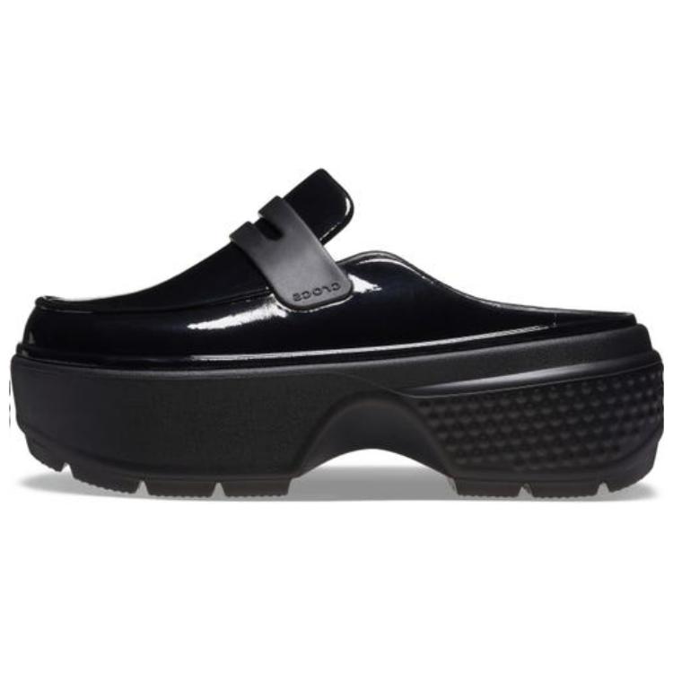Crocs Stomp High Shine Loafer Schwarz Unisex Sneaker 210659-001 36-37 von Joom DACH