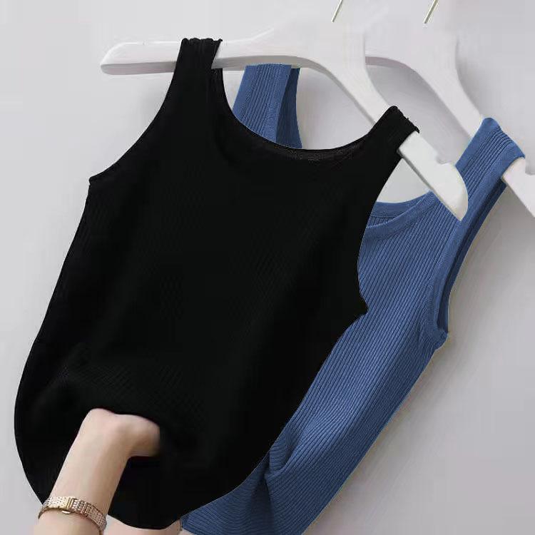 Crop Tops Sexy Dessous Tank Tops Frauen Sommer Leibchen Schwarz Weiß Top Y2k Unterhemd Schlaf Weste Bralette Plus Größe Camis XXL grün von Joom DACH