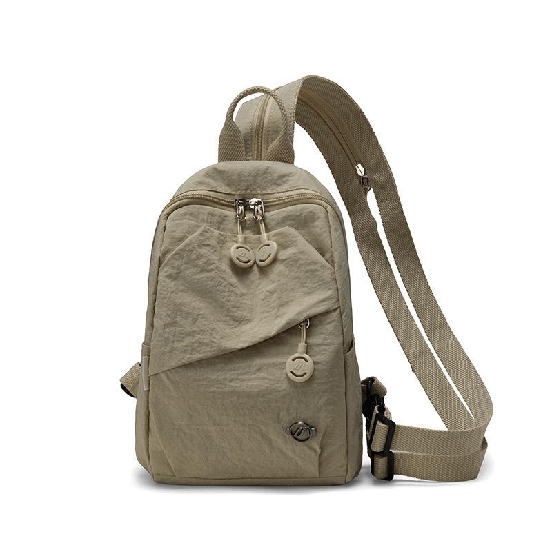 Crossbody Bag Trendy Brusttasche Sportlicher Trendiger Rucksack Japanische Studentin Schultertasche khaki von Joom DACH