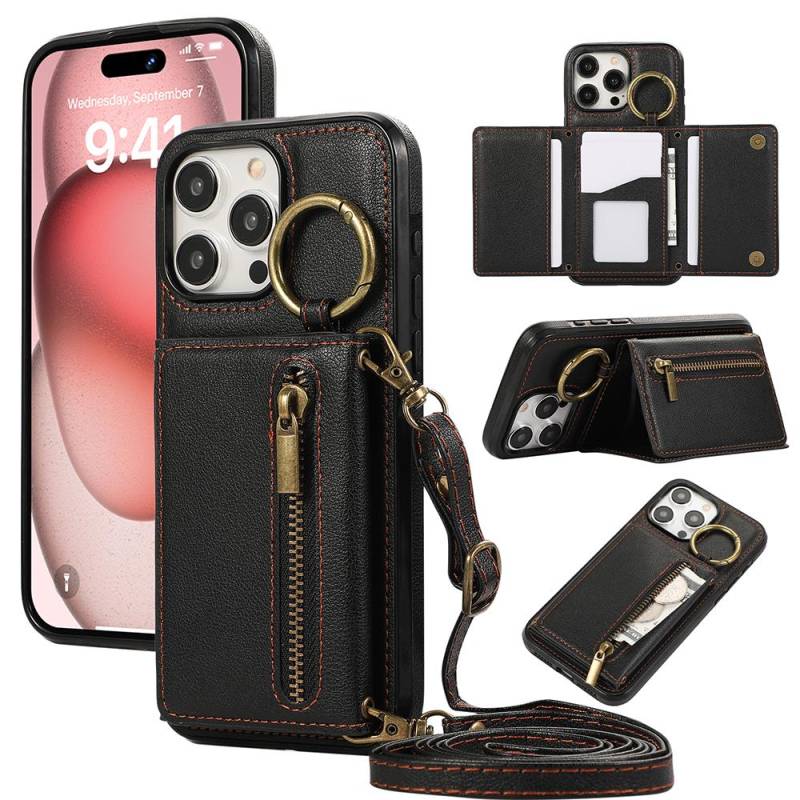 Crossbody Portemonnaie Ring Reißverschluss Ledertasche für iPhone 16 15 14 13 12 11 Pro Max XS MAX Samsung S25 S24 S23 S22 S21 Ultra Plus FE A16 A56 A15 A55 A54 iPhone 16 Pro Max schwarz Crossbody Portemonnaie Ring Reißverschluss Ledertasche für iPhone 16 15 14 13 12 11 Pro Max XS MAX Samsung S25 S24 S23 S22 S21 Ultra Plus FE A16 A56 A15 A55 A54 iPhone 16 Pro Max schwarz von Joom DACH