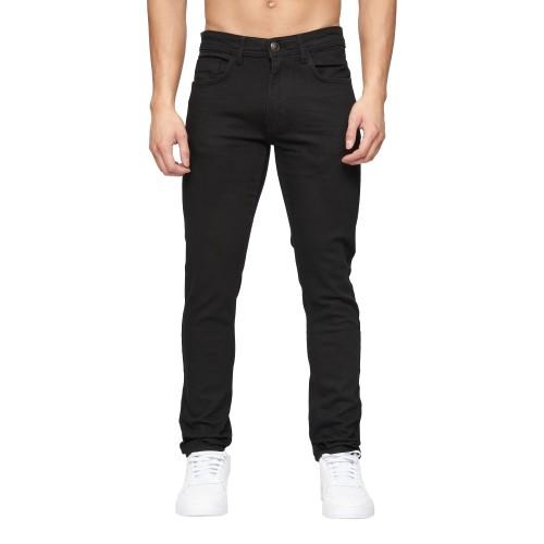 Crosshatch Herren Libra Slim Jeans 40S schwarz von Joom DACH