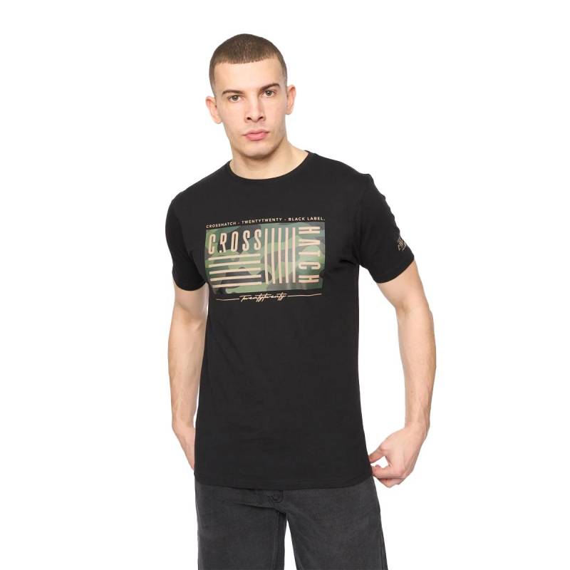 Crosshatch Herren Wenfore T-Shirt M schwarz Crosshatch Herren Wenfore T-Shirt M schwarz von Joom DACH