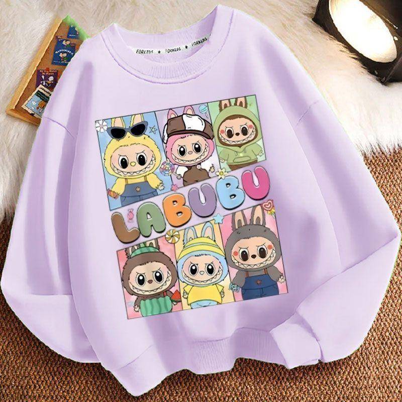 Niedliche Kinder-Sweatshirts, Langarm-Freizeit-Sweatshirts für Jungen und Mädchen für Frühling und Herbst 140 von Joom DACH