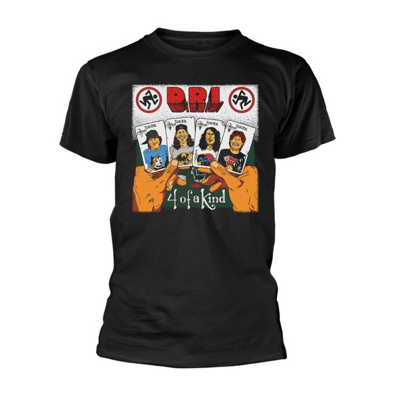 D.R.I. Unisex-Erwachsene 4 Of A Kind T-Shirt S schwarz von Joom DACH
