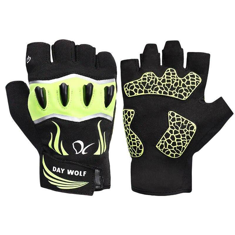 DAY WOLF LED-Taschenlampe Leuchtende Angelhandschuhe für Herren Atmungsaktive Outdoor-Handschuhe mit Lichtern an den Fingern LED-Taschenlampenhandschuh XXL von Joom DACH