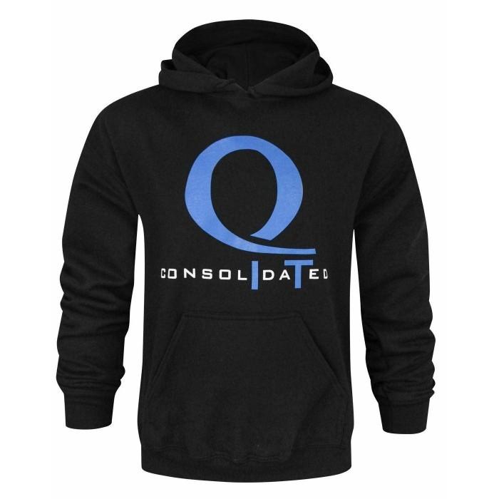 DC Comics Herren Arrow Queen Consolidated Kapuzenpullover XXL schwarz von Joom DACH