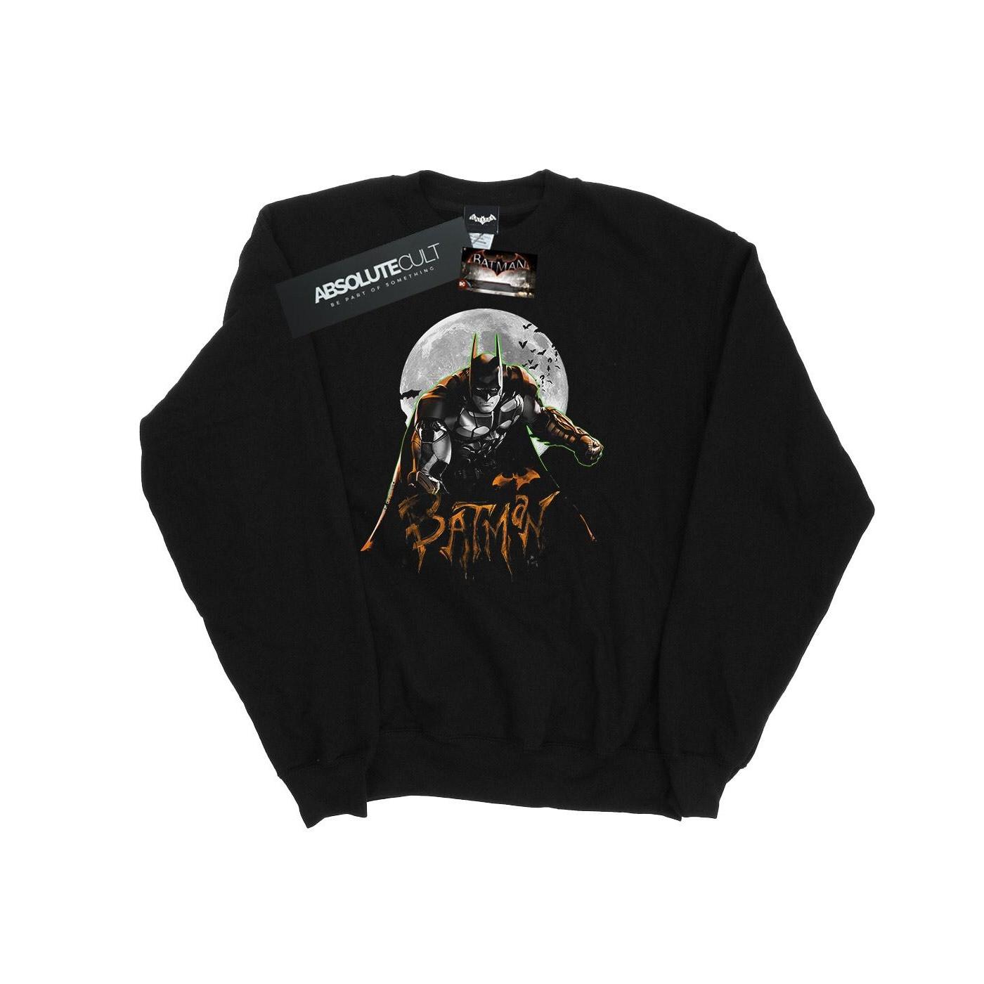 DC Comics Herren Batman Arkham Knight Halloween Moon Sweatshirt L schwarz von Joom DACH
