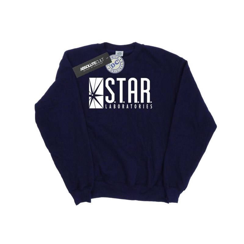 DC Comics Herren The Flash STAR Labs Sweatshirt S navy blau DC Comics Herren The Flash STAR Labs Sweatshirt S navy blau von Joom DACH