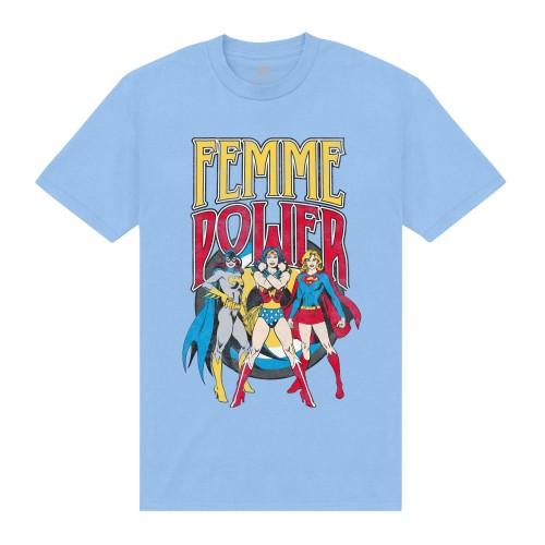 DC Comics Unisex-Erwachsene Power Wonder Woman T-Shirt für Damen M blau von Joom DACH
