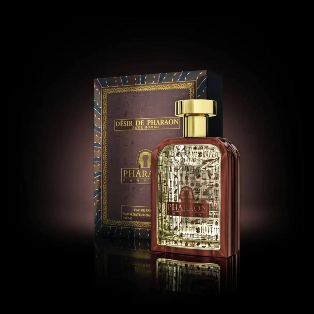 DÉSIR DE PHARAON Eau de parfum für Herren Desir de Pharaon für Herren Pharaon Parfums 100ml. - 3,4 FL.OZ 100 ml + 100 ml braun von Joom DACH