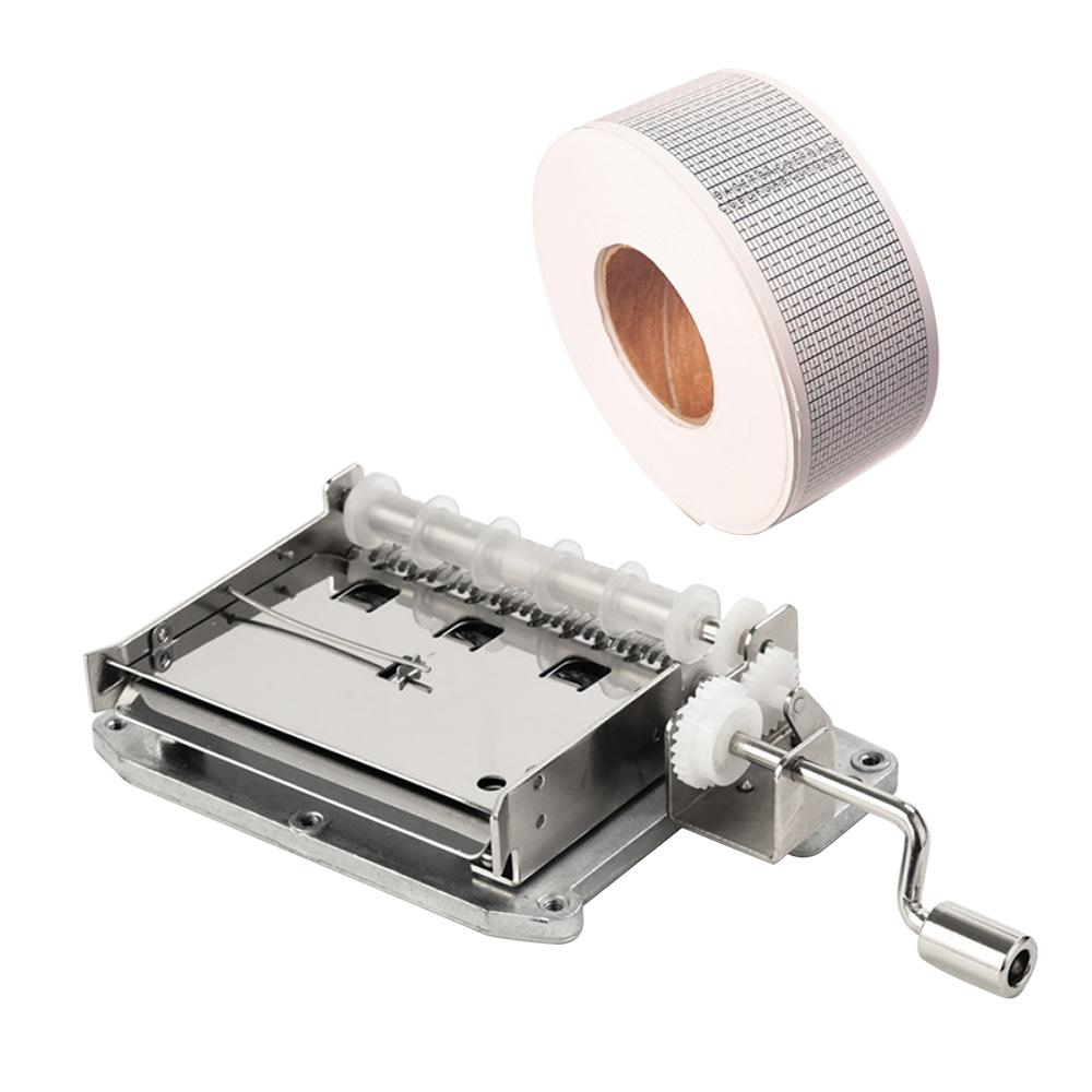 DIY 30-Note Music Box Set Hand-Cranked Programmierbare Mechanische Spieluhr 30 Notizen Spieluhr Geschenk 30-Note von Joom DACH