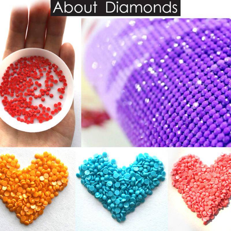 DIY 5D Diamant Handarbeit Mosaik Malerei 3D Diamant Malerei Kreuzstich Wohnzimmer Gemälde Roter Regenschirm 20X30CM von Joom DACH