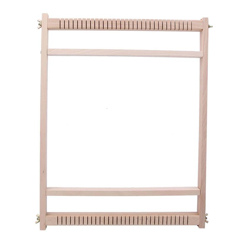 DIY Holz Hand Weben Maschine Wandteppich Stricken Webstuhl Kinder Weben Spielzeug von Joom DACH