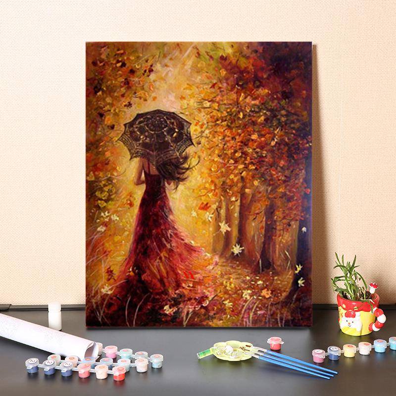 DIY Malen nach Zahlen Digitales Ölgemälde Hobbys Zahlen Malerei Kunsthandwerk Heimdekoration 40x50cm no frame von Joom DACH