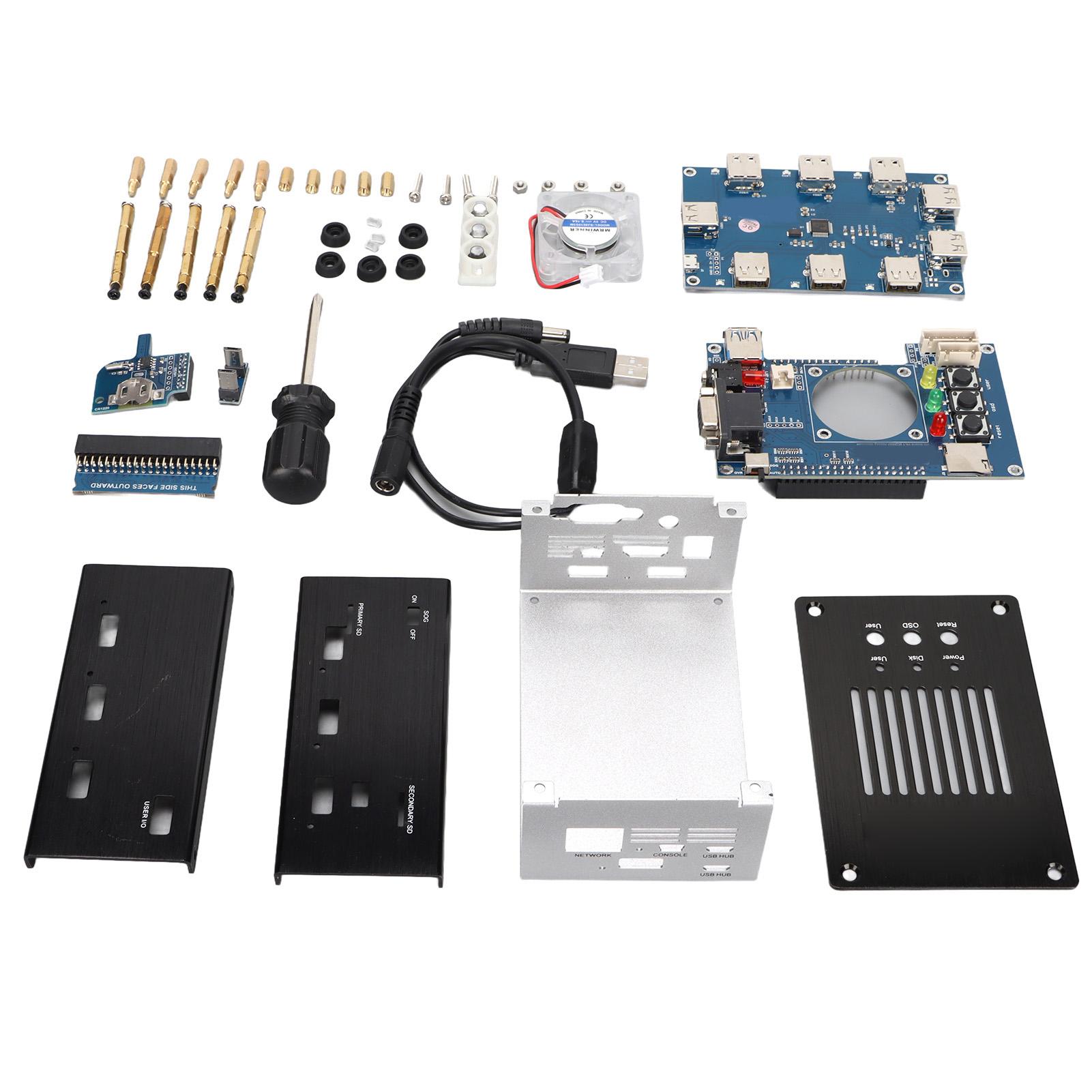 DIY-Metallgehäuse-Kit 128 MB stabiler, langlebiger USB-Hub V2.1 IO-Board V6.1 Mister FPGA-Metallgehäuse-Set DIY-Metallgehäuse-Kit 128 MB stabiler, langlebiger USB-Hub V2.1 IO-Board V6.1 Mister FPGA-Metallgehäuse-Set von Joom DACH