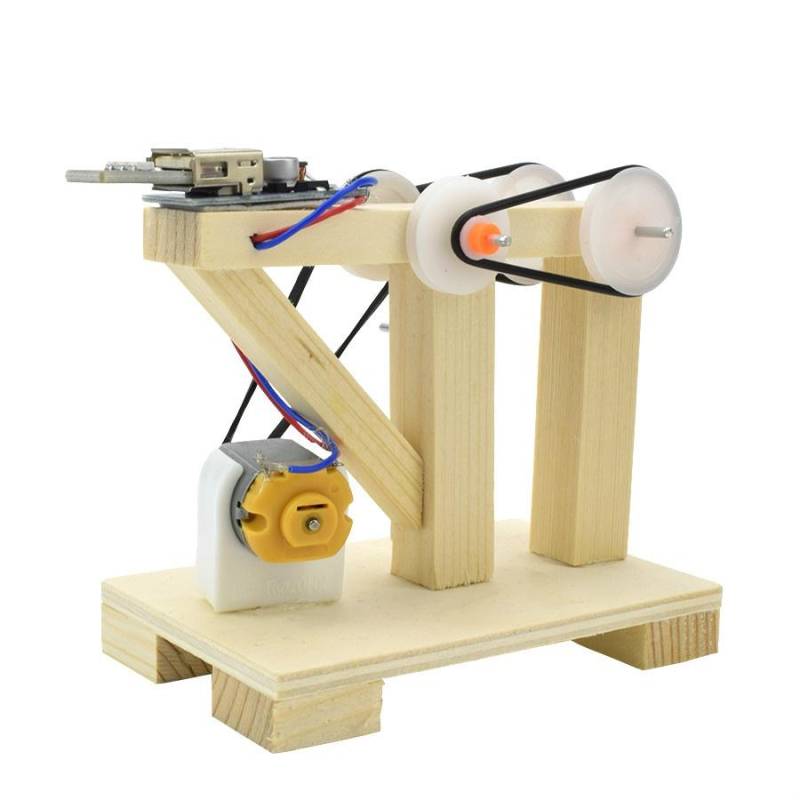 DIY Montieren Spielzeug Manuelle Generator Modell Kits Holz Lernspielzeug für Kinder Erfindung Wissenschaft Physik Experiment Dynamo Spielzeug Geschenk von Joom DACH