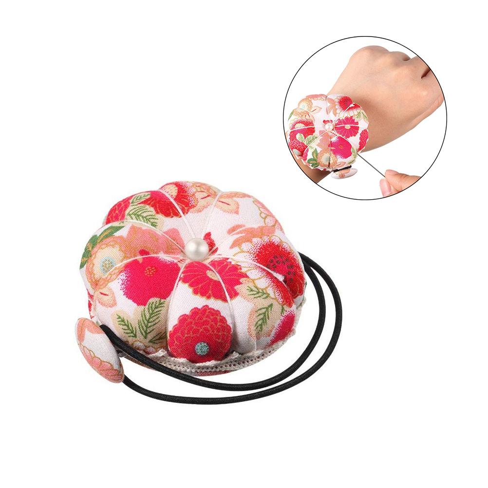 DIY Nähnadel Nadelkissen Handgelenkband Nadelkissen Lieblich Tragbar Kürbis Nadelbeutel rot von Joom DACH