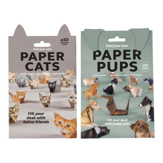 DIY Papier Tiere Origami Papier zum Falten Niedliche Katze Hund Dinosaurier Figuren Lustiges Origami Bastelset für Erwachsene Kinder Geschenk Schreibtischdekoration D DIY Papier Tiere Origami Papier zum Falten Niedliche Katze Hund Dinosaurier Figuren Lustiges Origami Bastelset für Erwachsene Kinder Geschenk Schreibtischdekoration D von Joom DACH